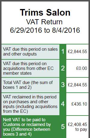 VAT Returns (mobile)